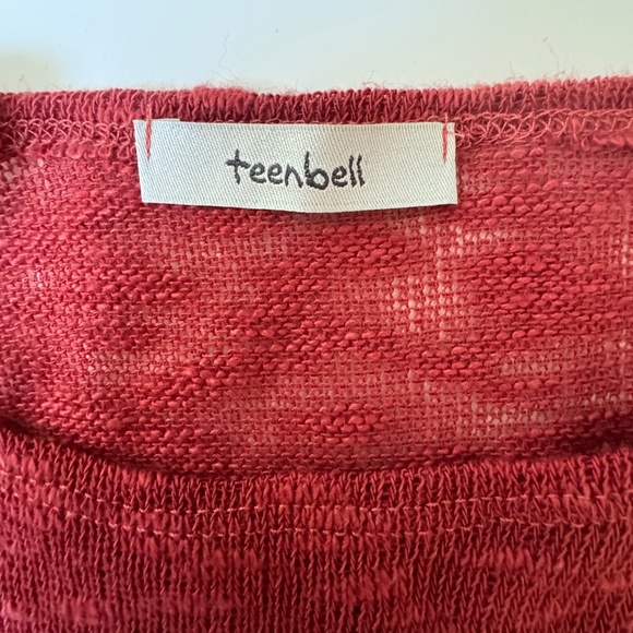 TeenBell Burgundy Knit Sweater - Picture 4 of 4